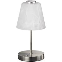 BES LED Led Tafellamp - Trion Emminy - 2w - Warm Wit 3000k - Dimbaar - Rond at Nikkel - Aluminium
