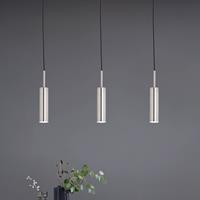 SCHÖNER WOHNEN Stina LED-Hängeleuchte, 3flg nickel