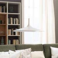SCHÖNER WOHNEN Slim LED-Hängeleuchte, weiß