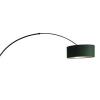 Steinhauer Vloerlamp Sparkled light 8127 zwart kap groene velours