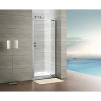 Royal plaza Lila draaideur 80x190cm chroom helder glas