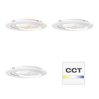 Brilliant LED-Deckenleuchte Furtado, kreisförmig