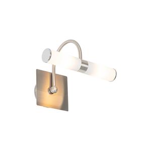 QAZQA Klassieke wandlamp staal IP44 2-lichts - Bath Arc