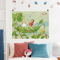 Klebefieber Poster Erdbeerinchen Erdbeerfee - Trampolin