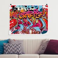 Klebefieber Poster HipHop Graffiti