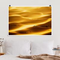 Klebefieber Poster Golden Dunes