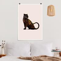 Klebefieber Poster Goldener Panther