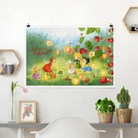 Klebefieber Poster Erdbeerinchen Erdbeerfee - Laternen