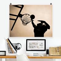 Klebefieber Poster Basketball