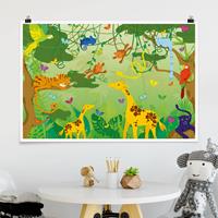 Klebefieber Poster No.IS87 Dschungelspiel