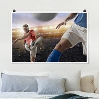 Klebefieber Poster Schuss zum Sieg