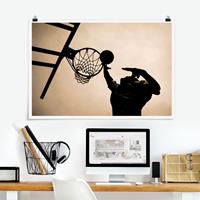 Klebefieber Poster Basketball