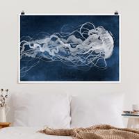 Klebefieber Poster Quallentanz I
