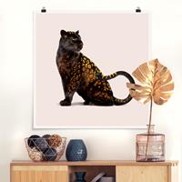 Klebefieber Poster Goldener Panther