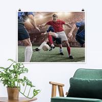 Klebefieber Poster Fußballrivalen