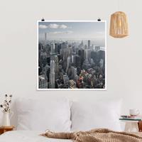 Klebefieber Poster Vom Empire State Building Upper Manhattan NY