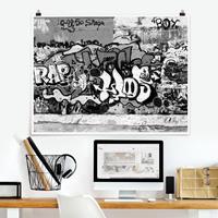 Klebefieber Poster Graffiti Art
