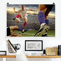 Klebefieber Poster Fußballtaktik