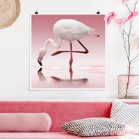 Klebefieber Poster Flamingo Dance