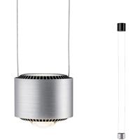 Paulmann Aldan II Pendell 79786 Pendelleuchte Schwarz, Aluminium (gebürstet)