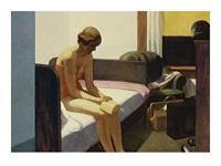 PGM Edward Hopper Hotel Room Kunstdruk 40x30cm