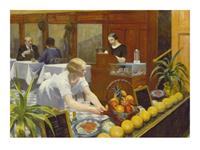 PGM Edward Hopper Tablets for Ladies Kunstdruk 40x30cm