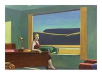 PGM Edward Hopper Western Motel 1957 Kunstdruk 40x30cm