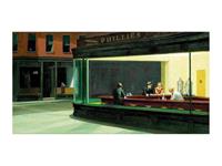 PGM Edward Hopper Nighthawks Kunstdruk 40x30cm