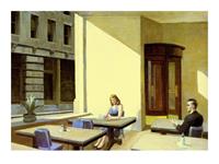 Edward Hopper Sunlight in a Cafeteria Kunstdruk 40x30cm