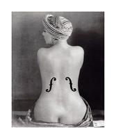 PGM Man Ray Le Violon d-Ingres Kunstdruk 60x50cm