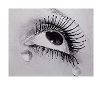 PGM Man Ray Glass Tears Kunstdruk 60x50cm