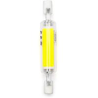 BES LED LED Lamp - Aigi Qolin - R7S Fitting - 4W - Helder/Koud Wit 6500K - Geel - Glas