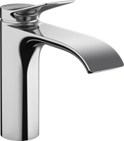 Hansgrohe Vivenis eengreeps wastafelmengkraan 110 mm hoog zonder waste set, chroom