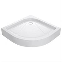 Saniclass Casus Douchebak 80x80x15cm kwartrond wit P28
