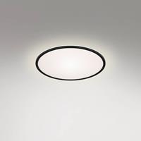 Briloner LED plafondlamp Runa met backlight, zwart