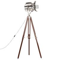 VidaXL Vloerlamp driepoot 180 cm massief mangohout