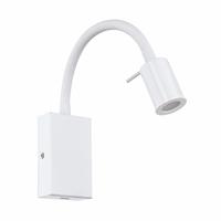 EGLO LED-Wandleuchte /1 WEISS M.USB 'TAZZOLI' (96566)