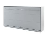 Mobistoxx Opklapbed CONCEPTION 90x200 cm mat grijs (horizontaal) met matras