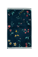 Pip Studio gastendoek Les Fleurs Dark Blue 30x50