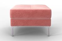 NADUVI Collection | Poef Rime velvet