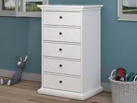 Mobistoxx Commode PARISA 5 lades wit