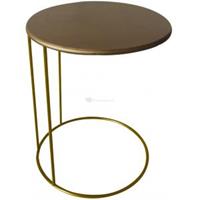 Plantenwinkel.nl Emma plantentafeltje gouden sidetable metaal 40x55 cm