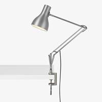 Anglepoise Type 75™ Lampe mit Klemme Silberglanz