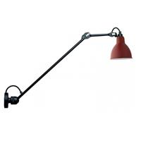 DCW Lampe Gras 304 L60 Round DW 3700677601445 Schwarz / Rot