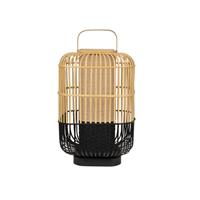 Forestier Bamboo Square Table Lamp and Lantern