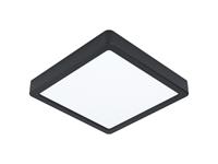 EGLO Leuchten LED-DL 210X210 SCHWARZ 4000K 'FUEVA 5', 99256