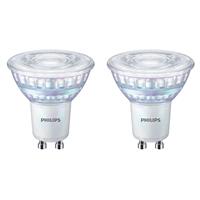 PHILIPS - LED Spot - Set 2 Stuks - Classic C90 36D - GU10 Fitting - DimTone Dimbaar - 2.6W - Warm Wit 2200K-2700K | Vervangt 35W