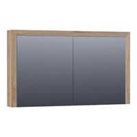 Saniclass Natural Wood spiegelkast 120x15x70cm Vintage Oak Massief Eiken 70511VOG