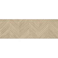 Baldocer Ceramica Baldocer Cerámica Larchwood Zig Alder 30x90 gerectificeerd Wandtegel Mat Beige SW07312091-4