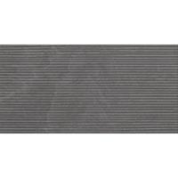 Cifre Ceramica Cifre Cerámica Overland Antracite Relieve 30x60 gerectificeerd Wandtegel Mat Antraciet SW07312201-7